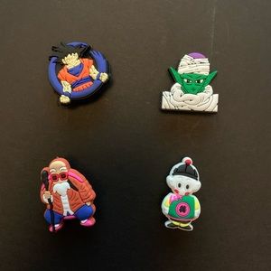 Dragonball z crocs charms